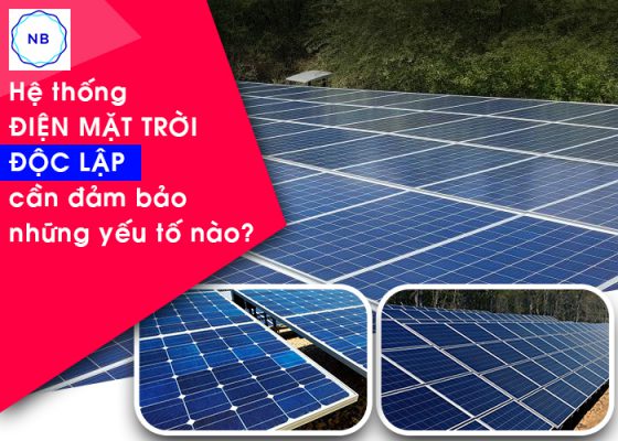 hệ thống điện mặt trời độc lập