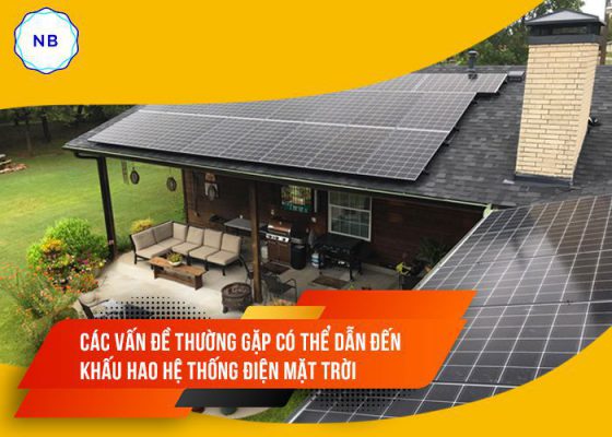 khấu hao hệ thống điện mặt trời