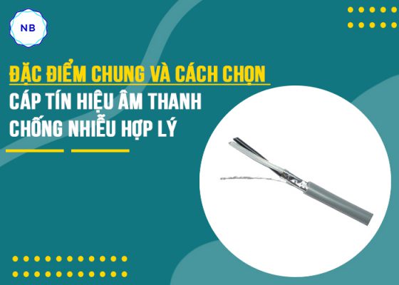 cáp âm thanh chống nhiễu