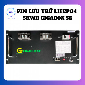 Pin lưu trữ LiFePO4 5kwh GIGABOX 5E