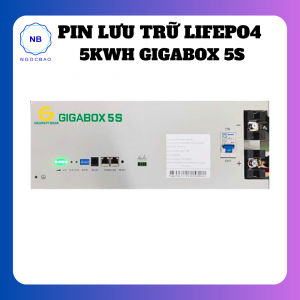 Pin lưu trữ LiFePO4 5kwh GIGABOX 5E