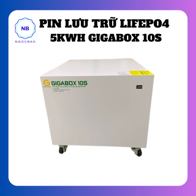 Pin lưu trữ LiFePO4 5kwh GIGABOX 10s