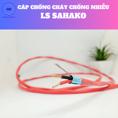 Cáp chống cháy chống nhiễu LS SAHAKO