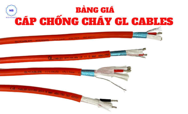 Bảng giá cáp chống cháy GL Cables 