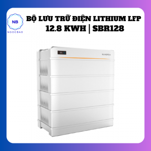 Bộ lưu trữ điện Lithium LFP, 12.8 kWh | SBR128