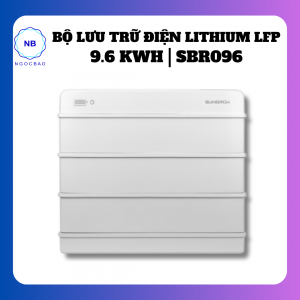 Bộ lưu trữ điện Lithium LFP, 9.6 kWh | SBR096