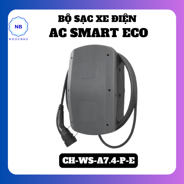 BỘ SẠC XE ĐIỆN AC SMART ECO I CH-WS-A7.4-P-E