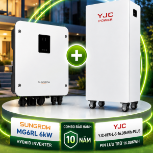 Cobmbo SUNGROW MG6RL 6kW × YJC-HES-L-S-16.08kWh-PLUS